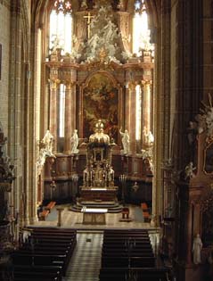 high altar of convent church